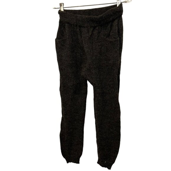 ete noir charcoal gray ALPACA jogger pants XS - Picture 1 of 4